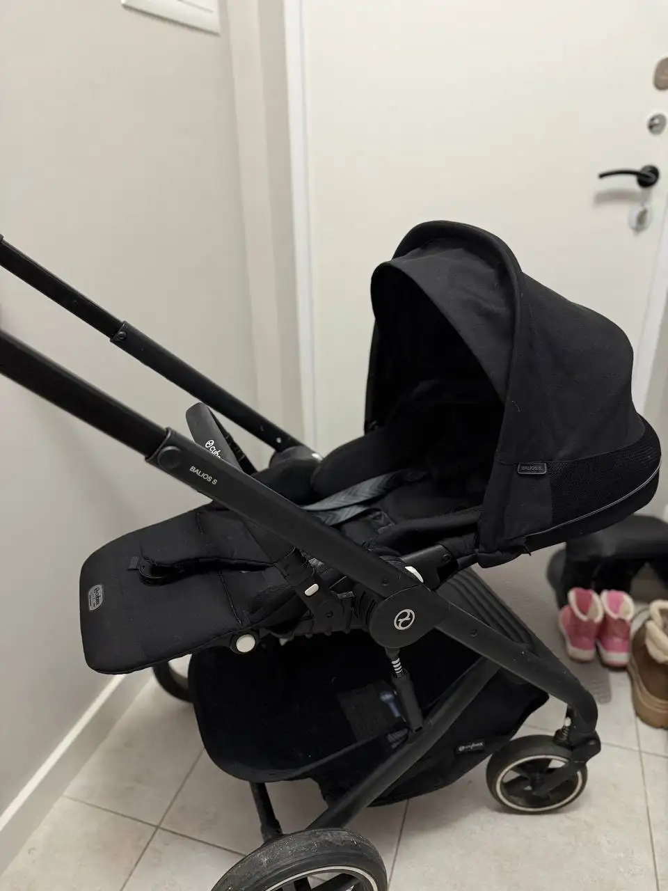 Продажа коляски Cybex Balios S 2в1 черного цвета - Коляски (Товары для детей) в Химки