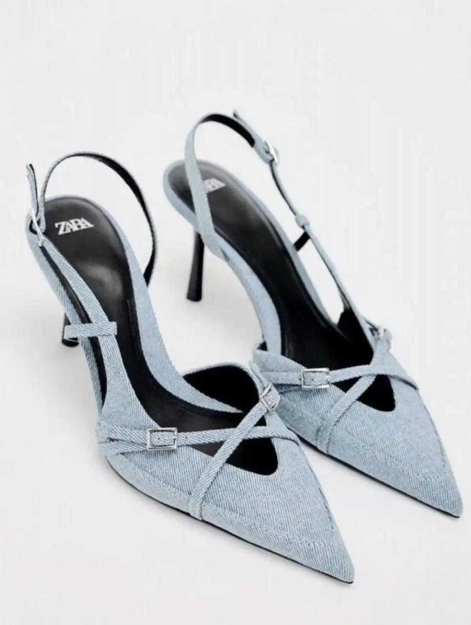 Джинсовые туфли Zara 37 размера - Обувь (Одежда) в Химки