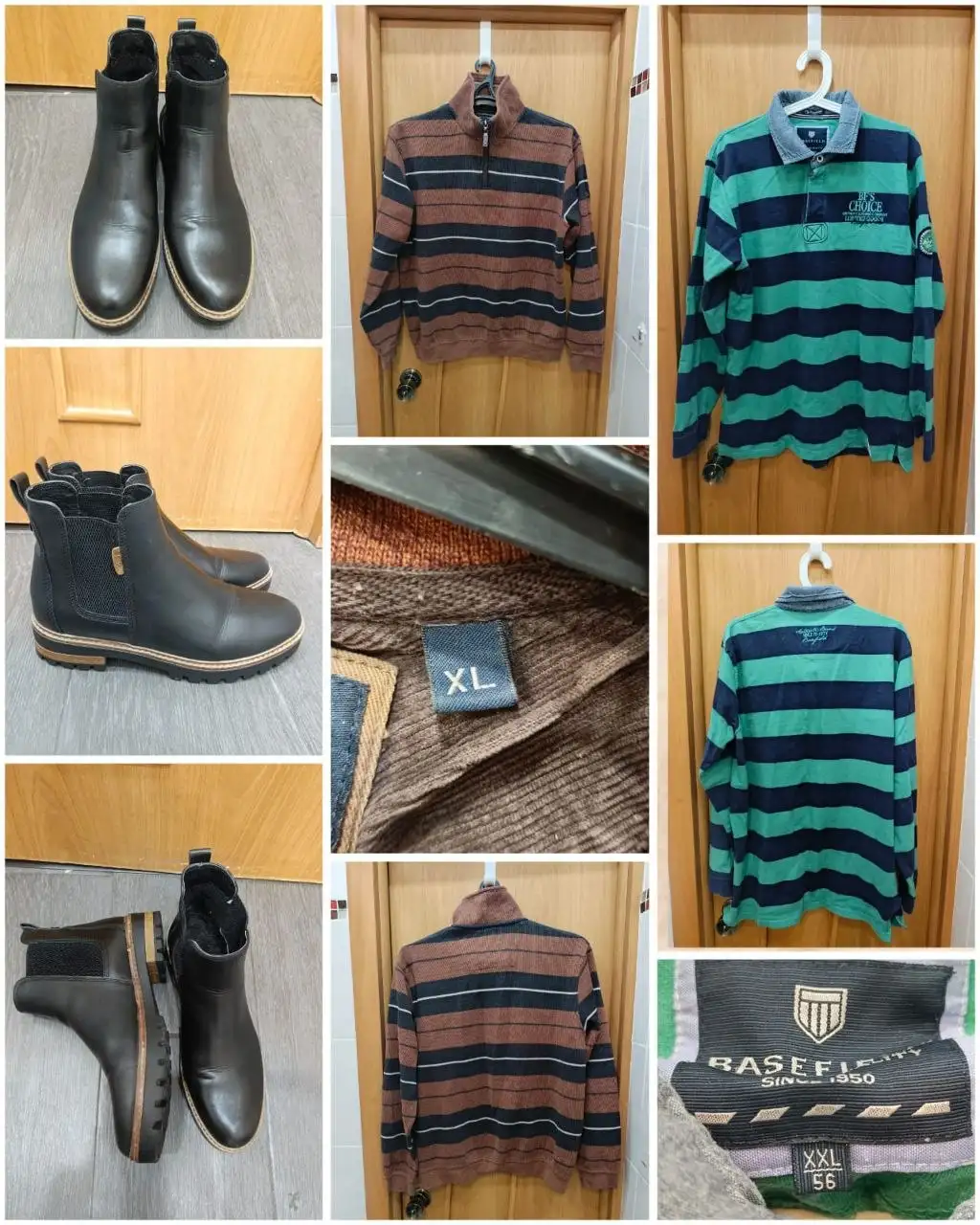 Женские ботинки и мужские джемперы - Обувь, Верхняя одежда (Одежда) в Химки
