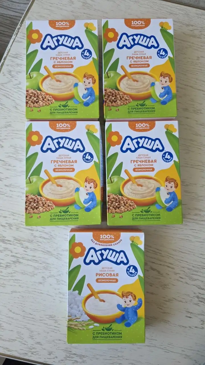 Сухая детская каша и смесь Агуша - Детское питание (Товары для детей) в Химки