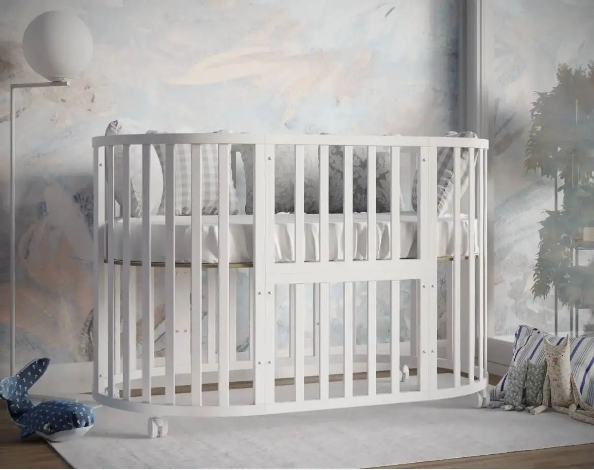 Детская кроватка трансформер 9 в 1 с матрасом - Детская мебель (Товары для детей) в Химки