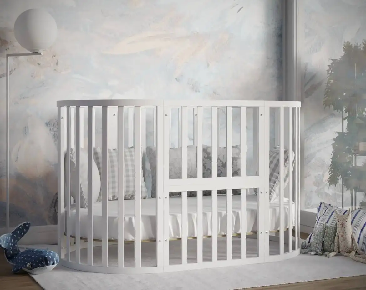 Детская кроватка трансформер 9 в 1 с матрасом - Детская мебель (Товары для детей) в Химки