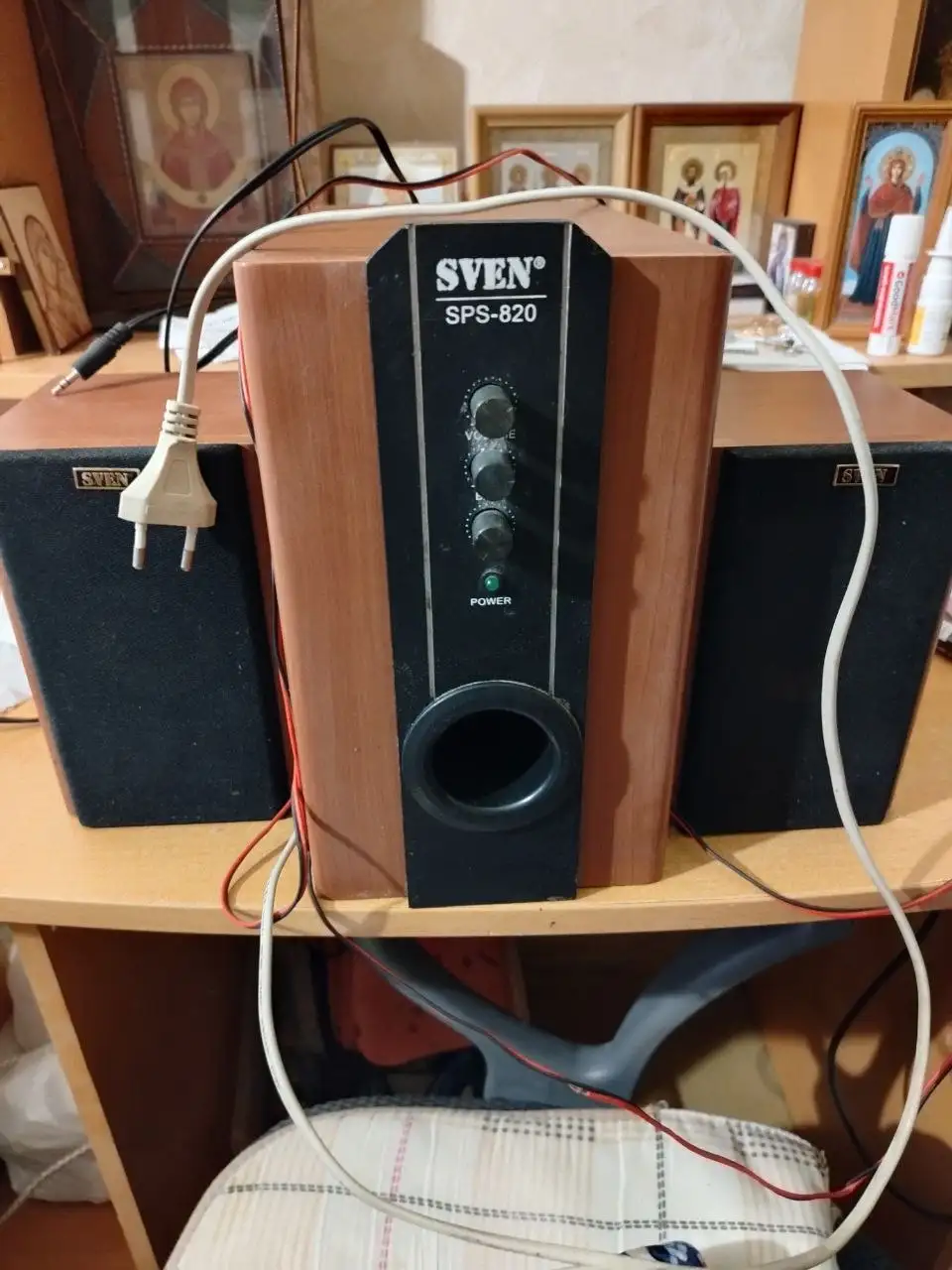 Колонки Swen почти новые - Аудиотехника (Электроника) в Химки
