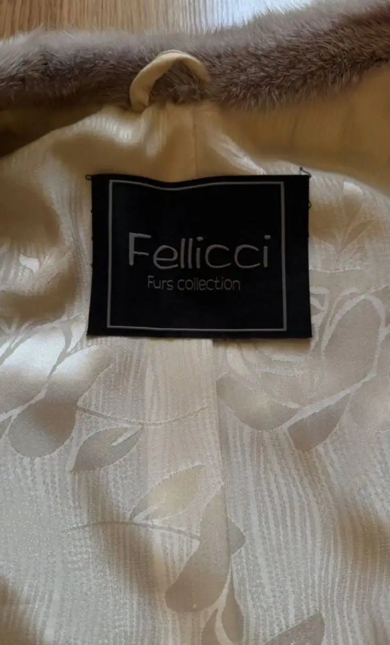 Шуба норковая Fellicci серо-сиреневого цвета - Верхняя одежда (Одежда) в Химки