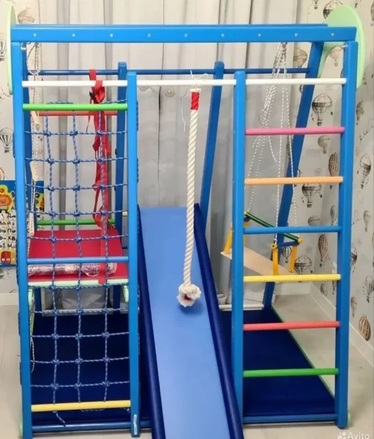 Продам детский спортивный комплекс "Супер Чемпион" с площадкой и аксессуарами - частное объявление в Химки
