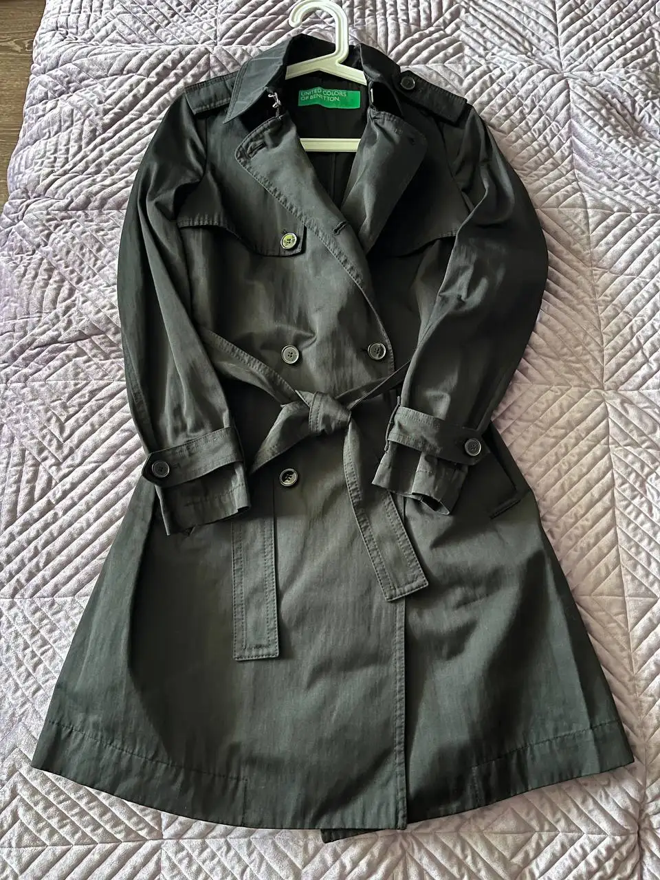 Тренч, плащ от Benetton, размер XS - Верхняя одежда (Одежда) в Химки