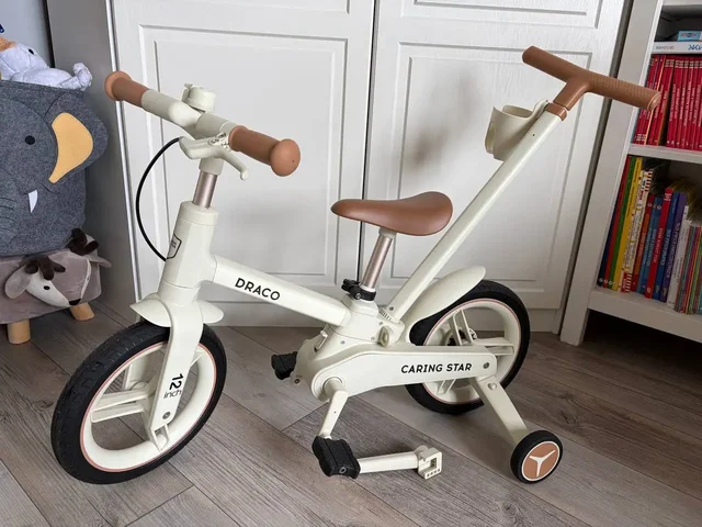 Детский велосипед Draco 12' с родительской ручкой - частное объявление в Химки