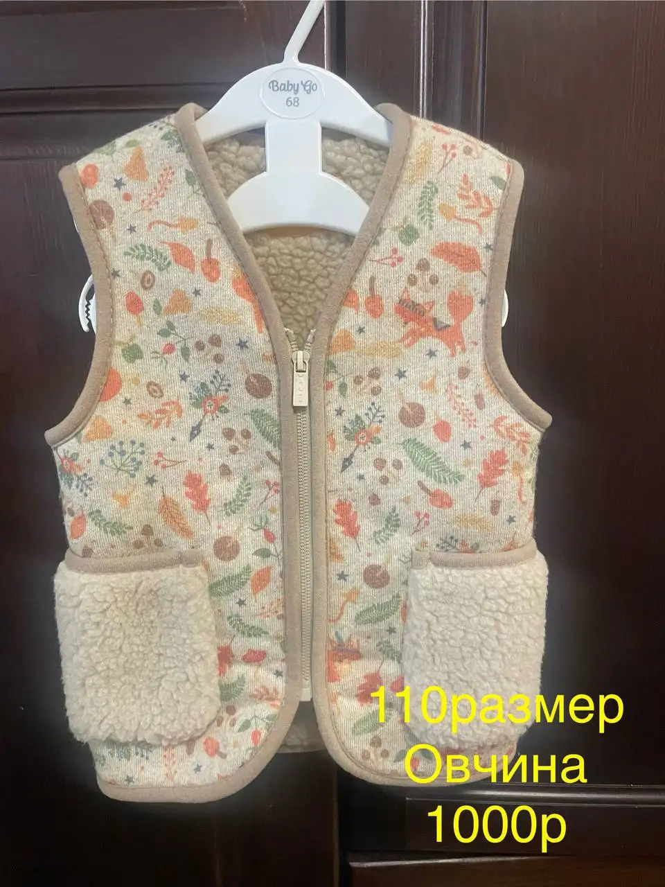 Теплая жилетка и ветровка с флисовой подстежкой - Верхняя одежда (Одежда) в Химки