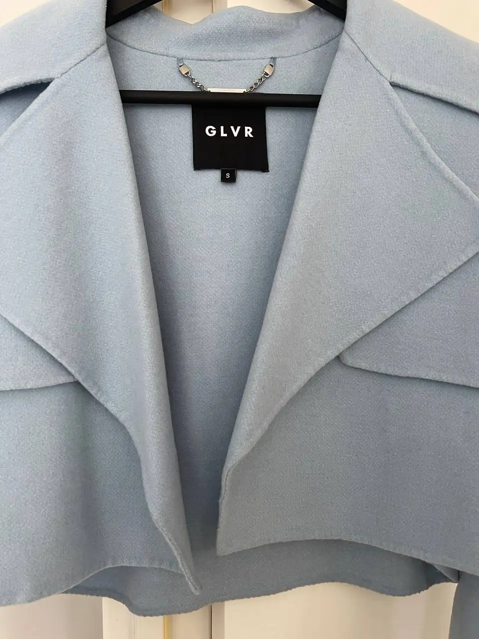 Утепленный жакет небесно-голубого цвета - Верхняя одежда (Одежда) в Химки