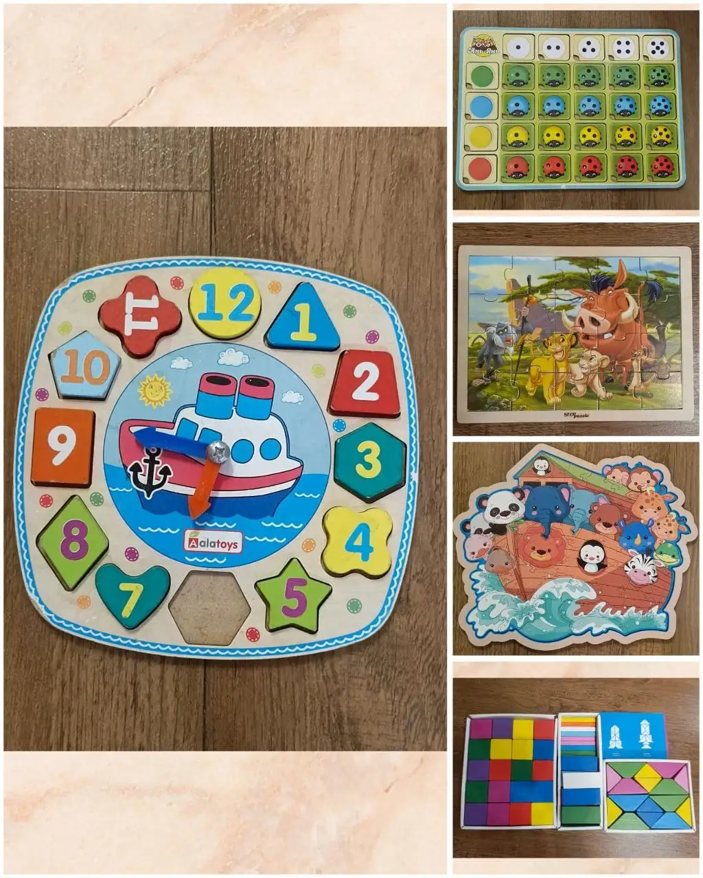 Детские игрушки: рамки, пазлы, набор - Игрушки (Товары для детей) в Химки