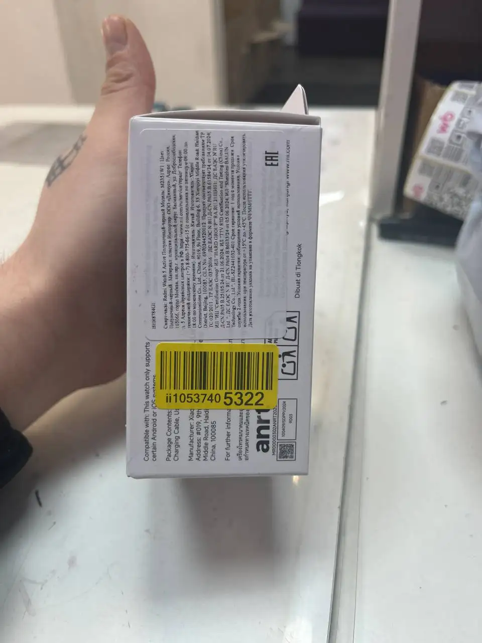 Смарт-часы Redmi Watch 5 Active + Крейнштейн для монитора - Электроника в Куркино