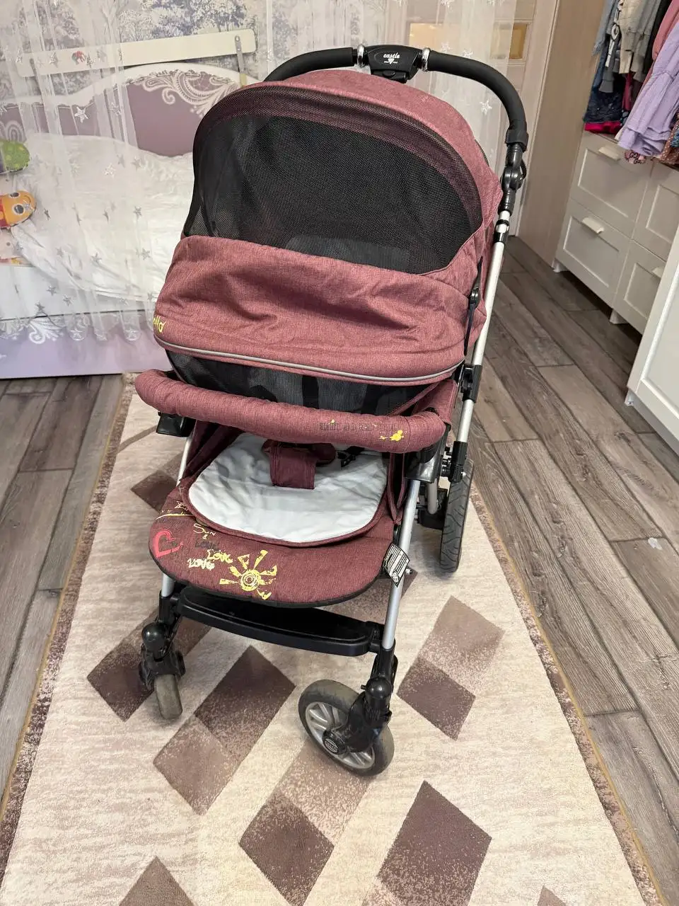 Коляска Capella S-803WF Сибирь б/у в хорошем состоянии - Коляски (Товары для детей) в Химки