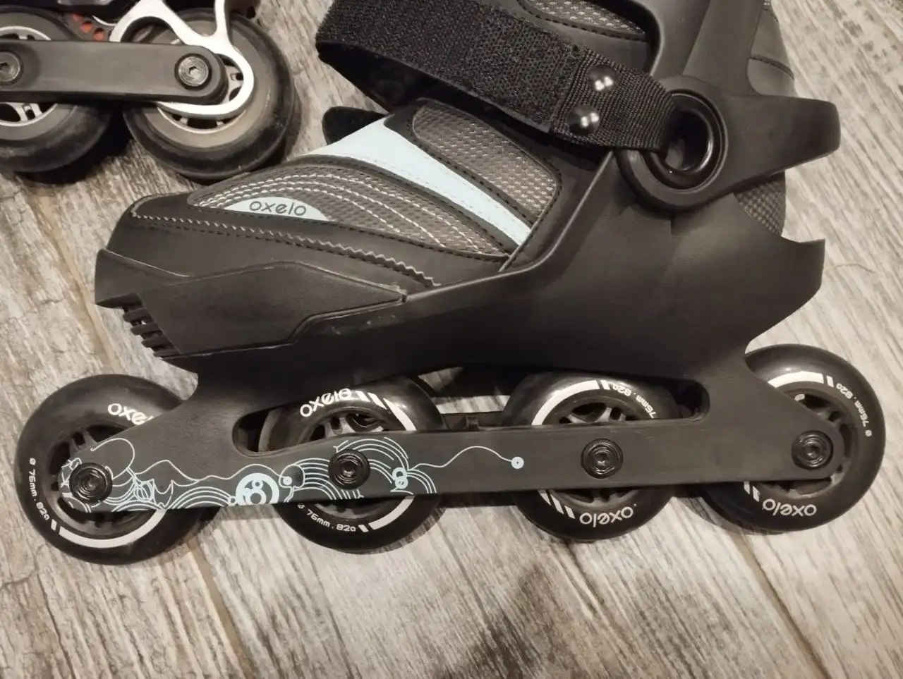 Женские ролики Oxelo с тормозом brake system - Спортивные товары (Хобби и отдых) в Долгопрудный