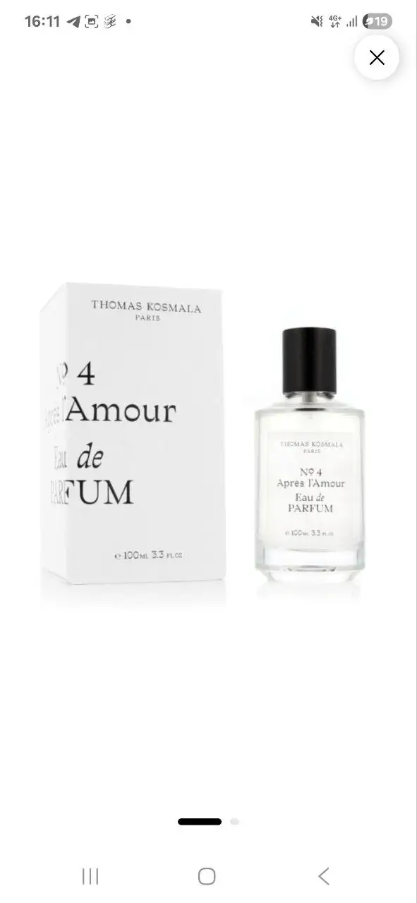 Thomas Kosmala EDP No.4 Apres L'amour 30 мл - Парфюмерия (Красота и здоровье) в Химки