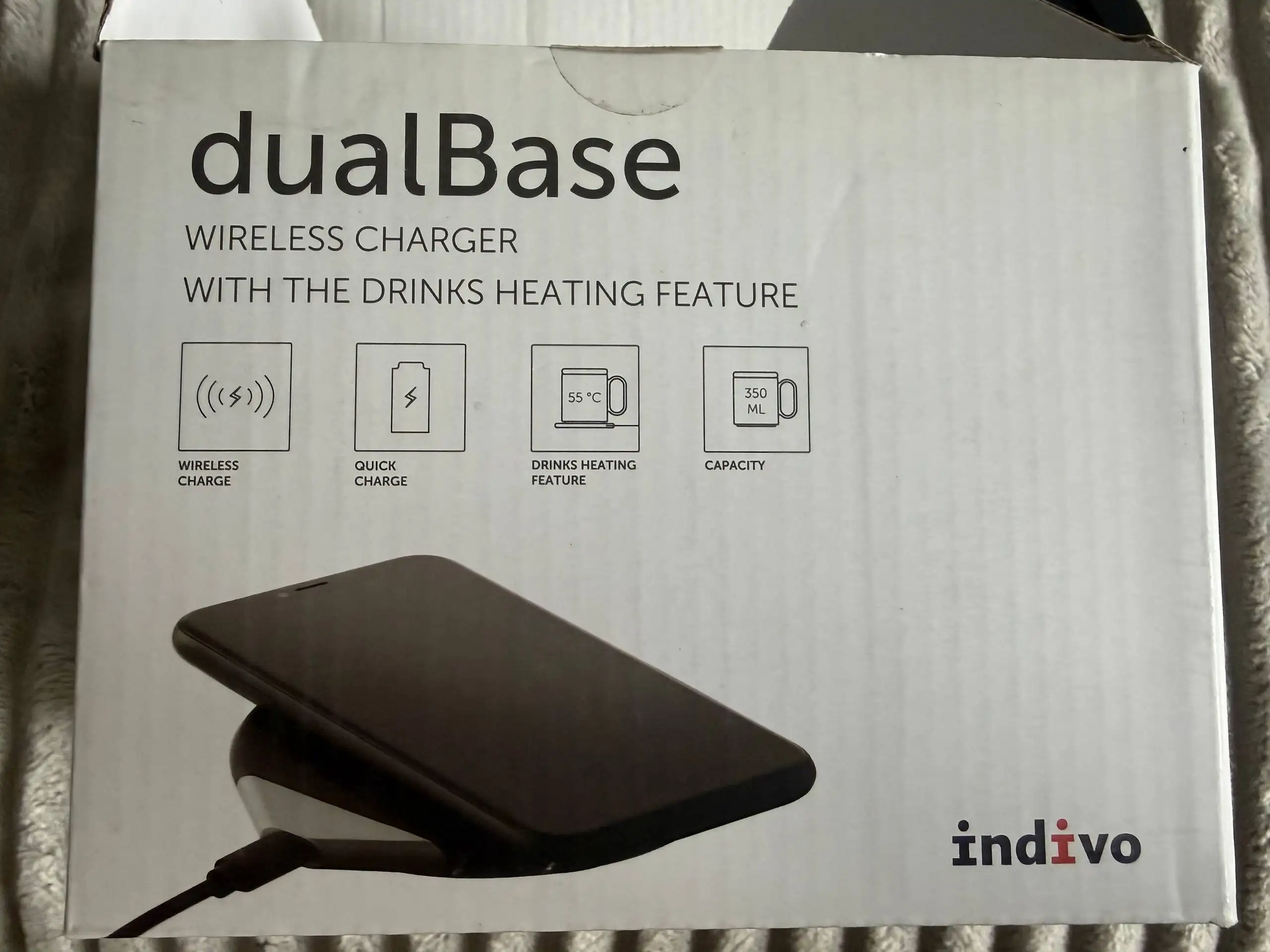 Беспроводное зарядное устройство Indivo DualBase - Зарядные устройства (Электроника) в Химки