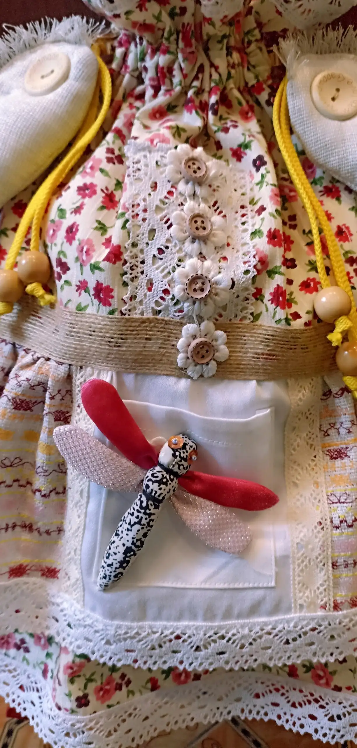 Гусыня с стрекозами. Пакетница для полиэтиленовых пакетов - Декор для дома (Для дома и дачи) в Химки