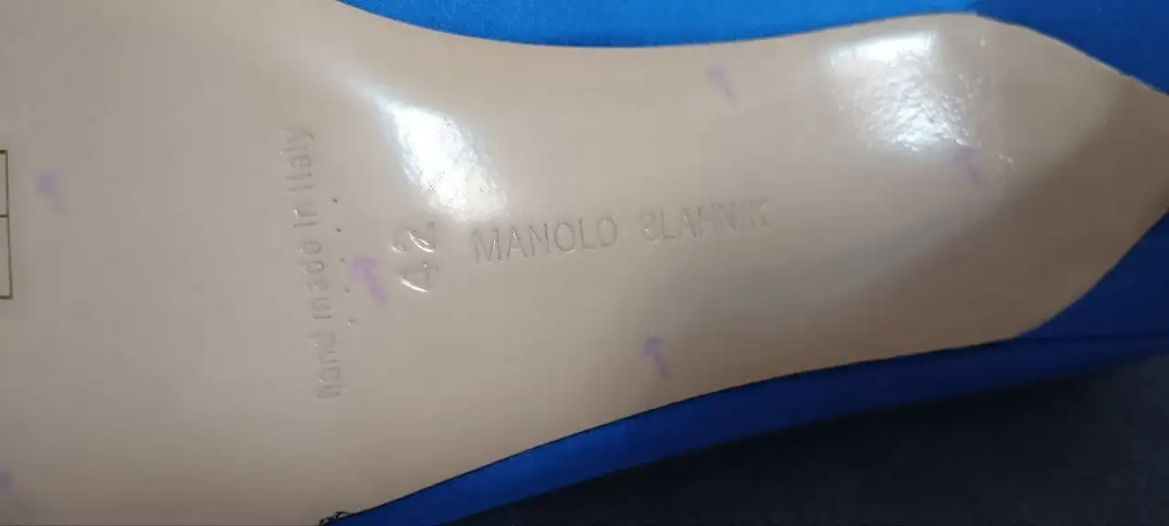 Новые туфли Manolo Blahnik, синие, размер 42 - Обувь (Одежда) в Химки
