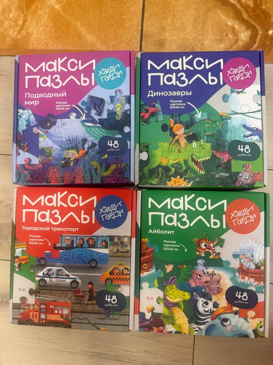 Пазлы для детей от 35 до 48 шт в отличном состоянии - Игрушки (Товары для детей) в Химки
