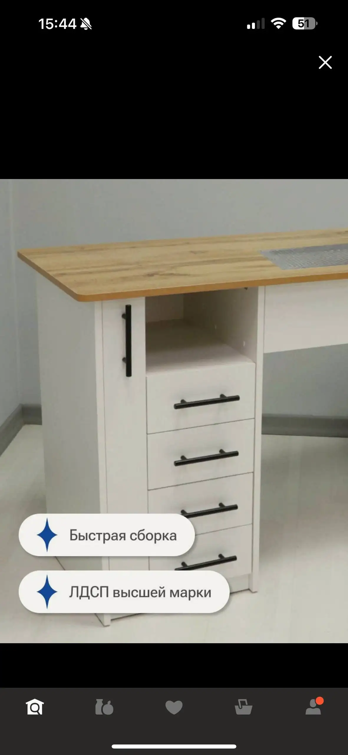 Маникюрный стол с вытяжкой и хранением - Оборудование для салонов красоты (Готовый бизнес и оборудование) в Химки