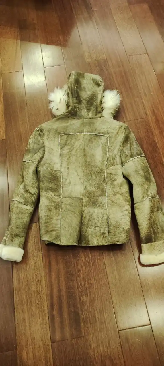 Дублёнка короткая классическая Италия Bison