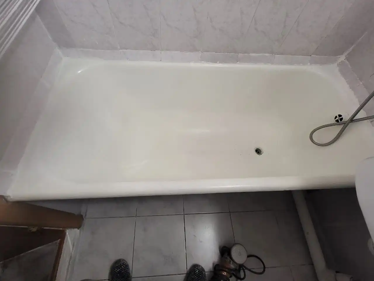 Реставрация ванн литьевым мрамором