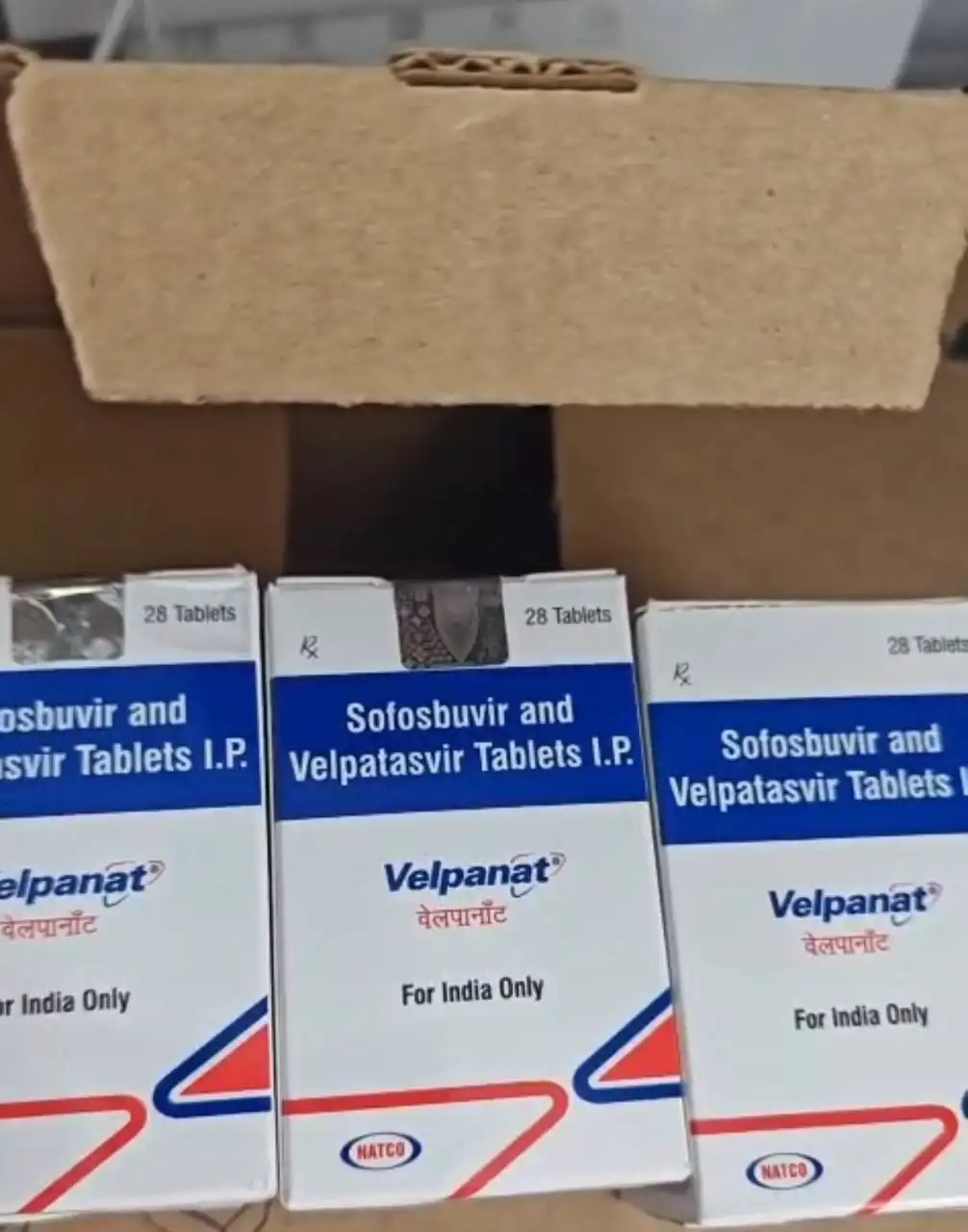 Продажа препаратов для терапии гепатита С