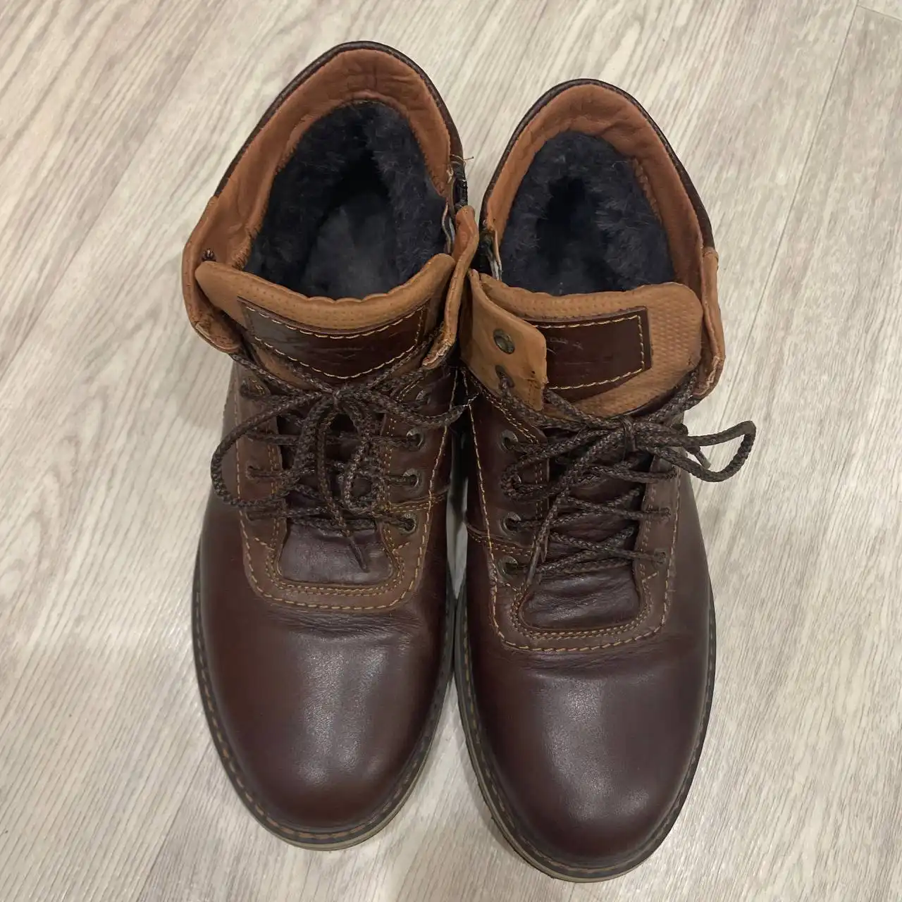 Новые кожаные мужские ботинки 43 размера