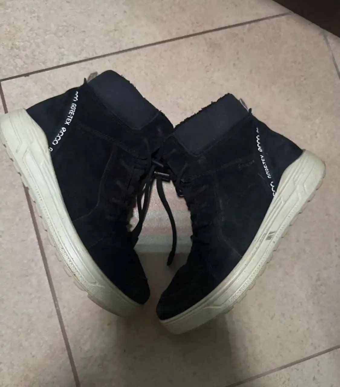 Зимние ботинки Ecco размер 38