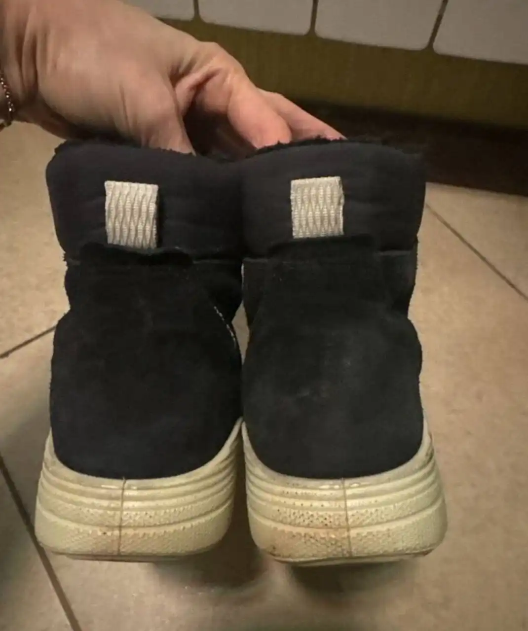 Зимние ботинки Ecco размер 38