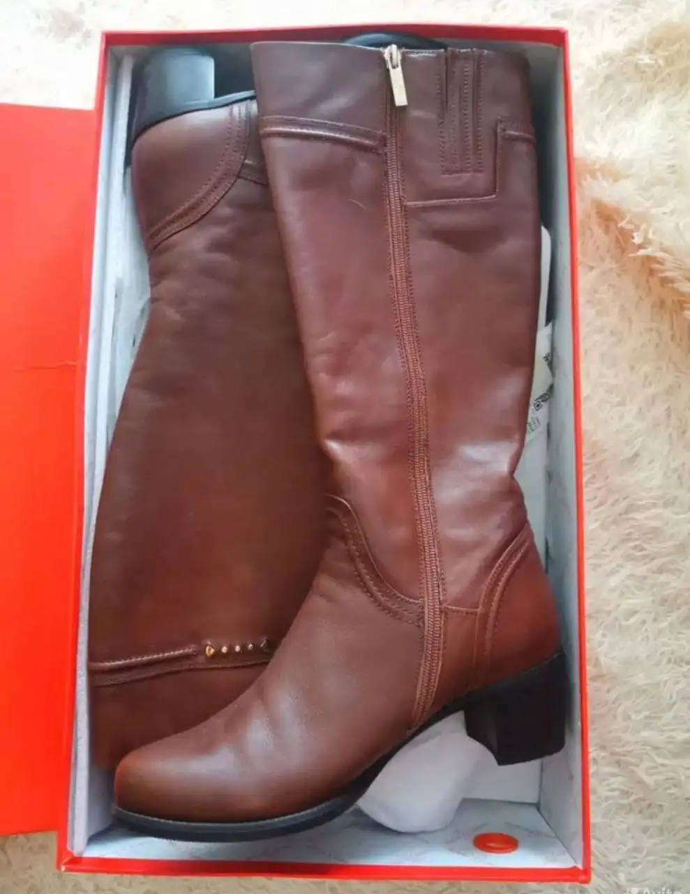 Сапоги Sinta Gamma классические натуральная кожа