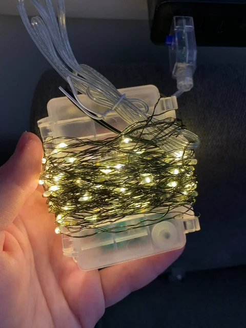 Гирлянда Роса 20 метров, зеленый провод, 8 режимов - частное объявление в Красногорск