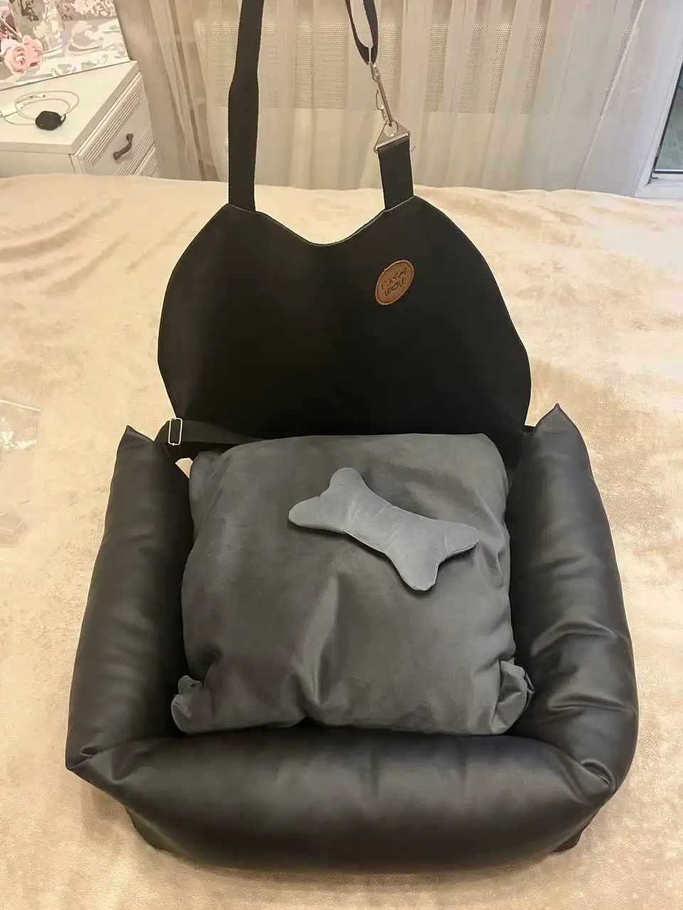 Авто лежанка для животных новая 60х60