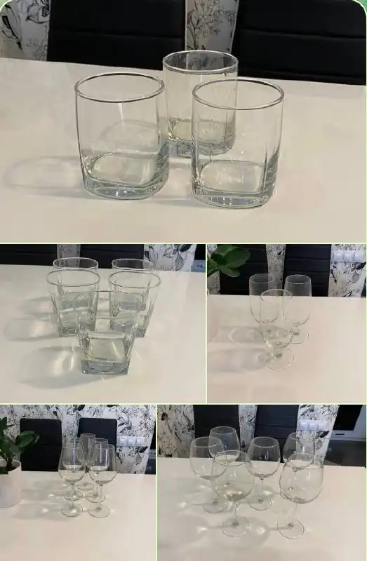 Бокалы Икеа для вина и виски