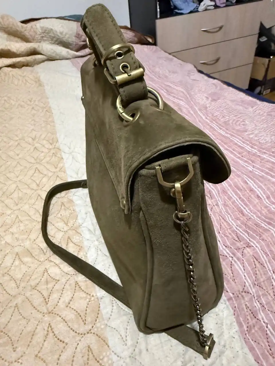 Куртка из натуральной замши