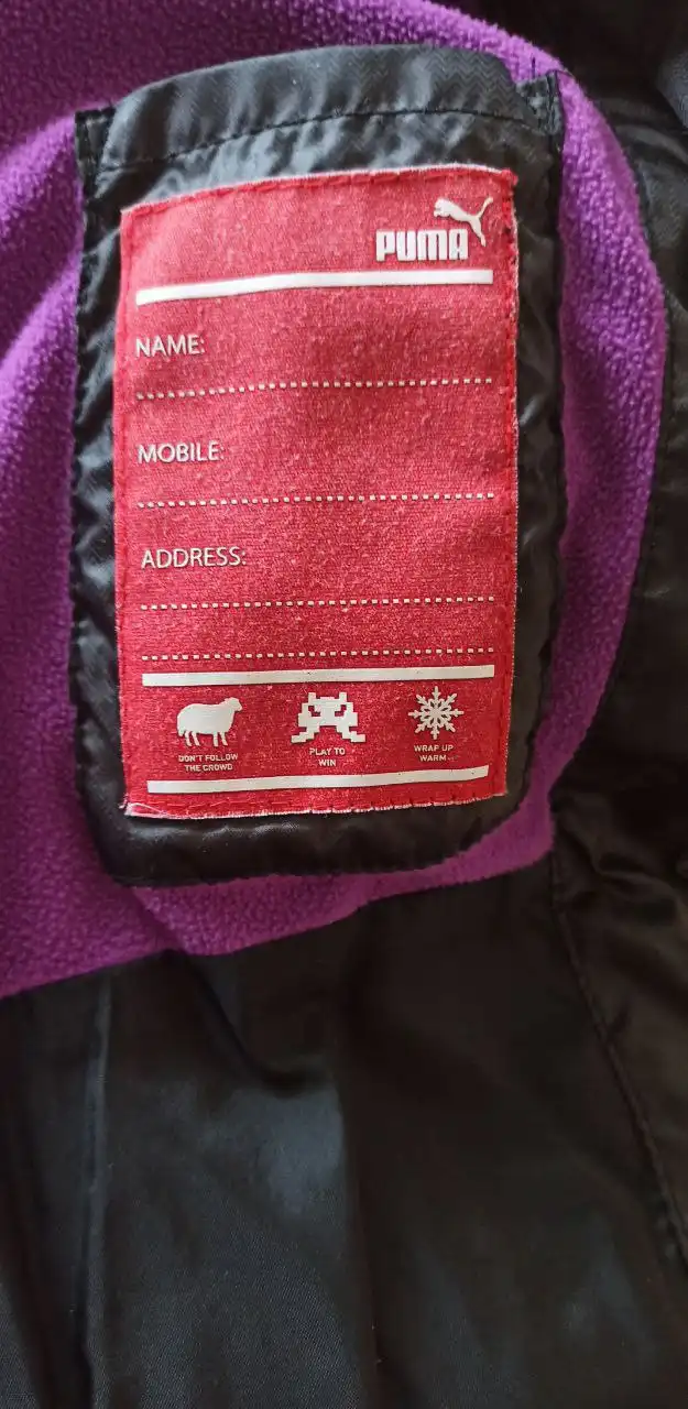 Пальто Puma для девочки 8-11 лет