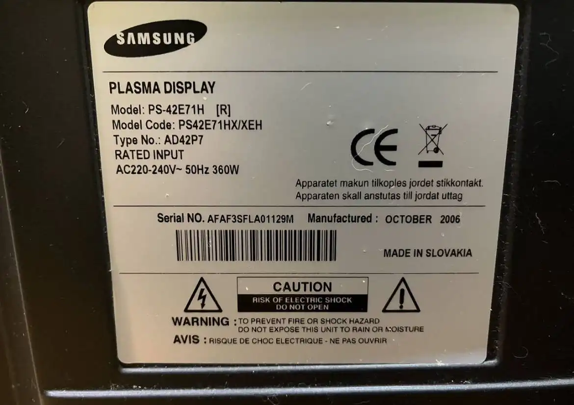 Старый исправный телевизор с пультом - Телевизоры (Электроника) в Красногорск