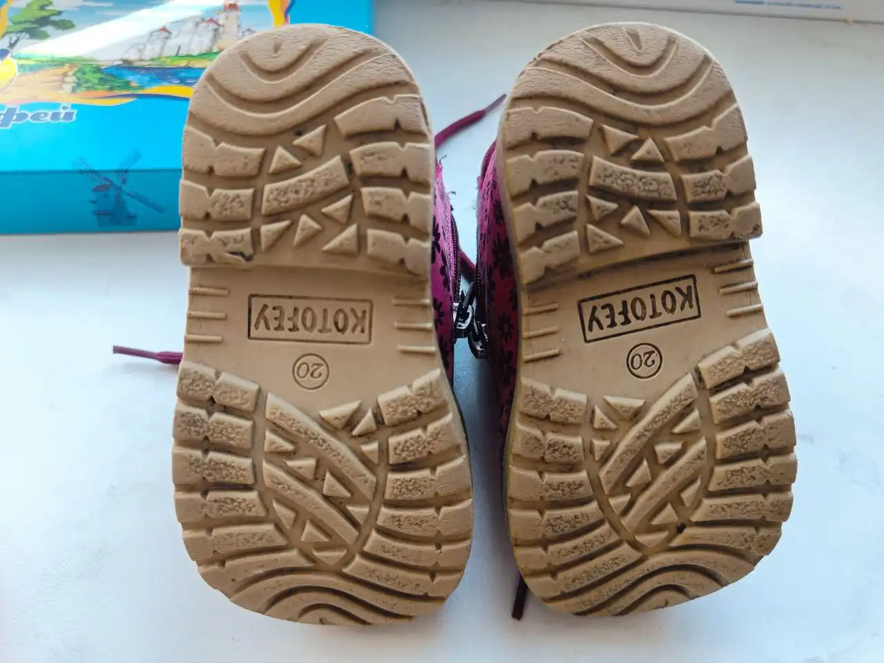 Зимние сапожки Котофей для девочки - Обувь (Товары для детей) в Красногорск