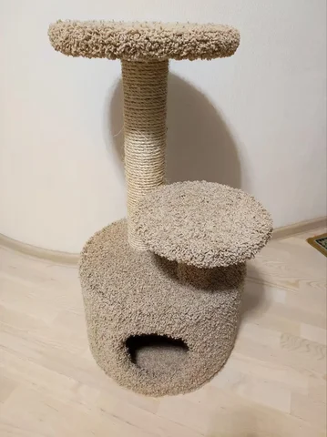 Домик с когтеточкой для кота - частное объявление в Нахабино