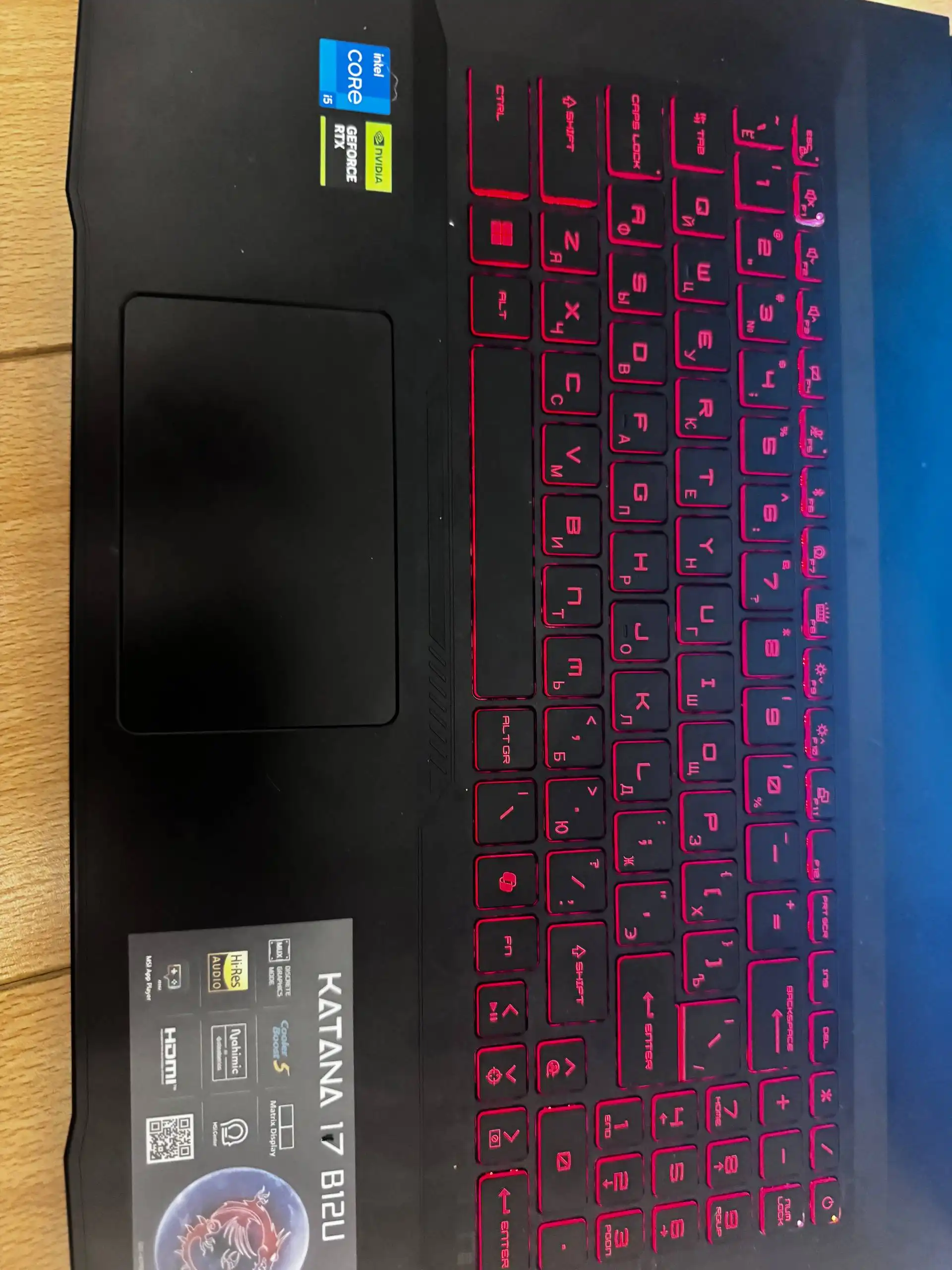 Продажа ноутбука MSI Katana17 с Intel Core i5 и RTX 2050 - Ноутбуки (Электроника) в Красногорск