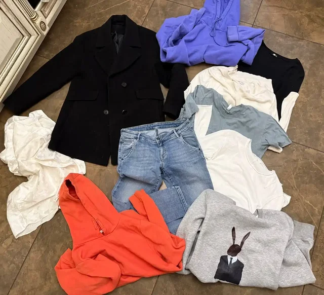 Пакет вещей 42/44, пальто шерсть 80% - Одежда в Красногорск