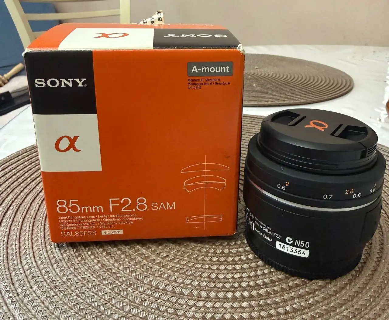 Объектив Sony 85mm F/2.8 Sam - Фототехника (Электроника) в Красногорск