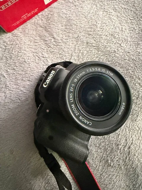 Зеркальный фотоаппарат CANON EOS 750D с объективом 18-55 mm - частное объявление в Красногорск