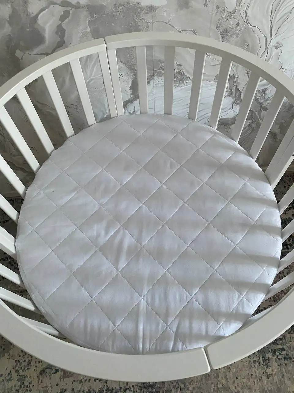 Колыбель для новорожденных с маятником и ортопедическим матрасом - Детская мебель (Товары для детей) в Красногорск