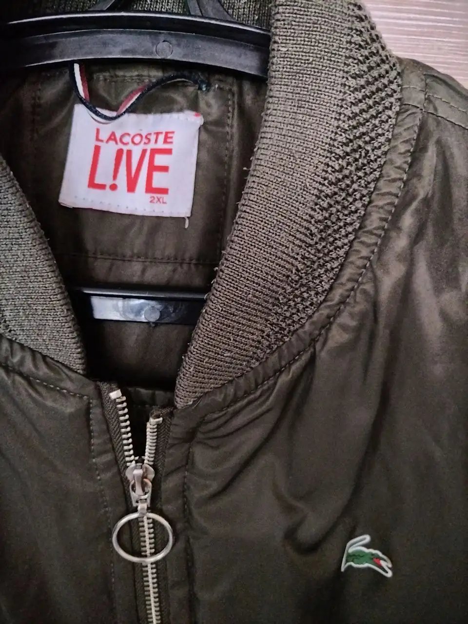 Куртка мужская Лакоста размер 50, 52 - Верхняя одежда (Одежда) в Красногорск