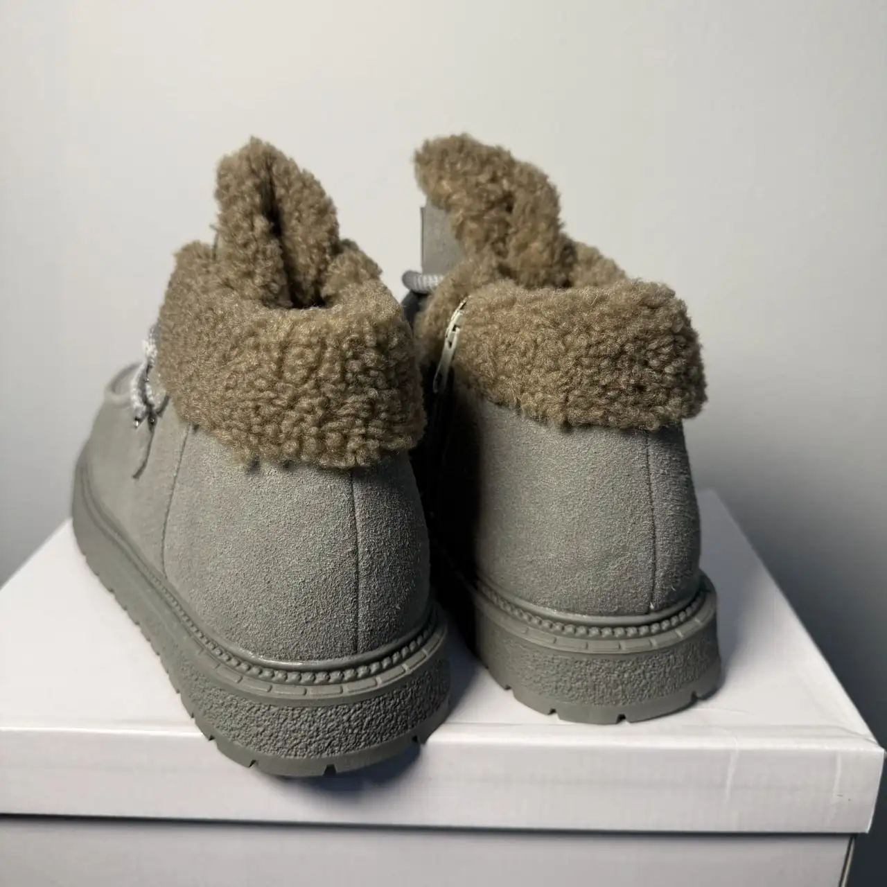 Ботинки женские натуральная замша - Обувь (Одежда) в Красногорск