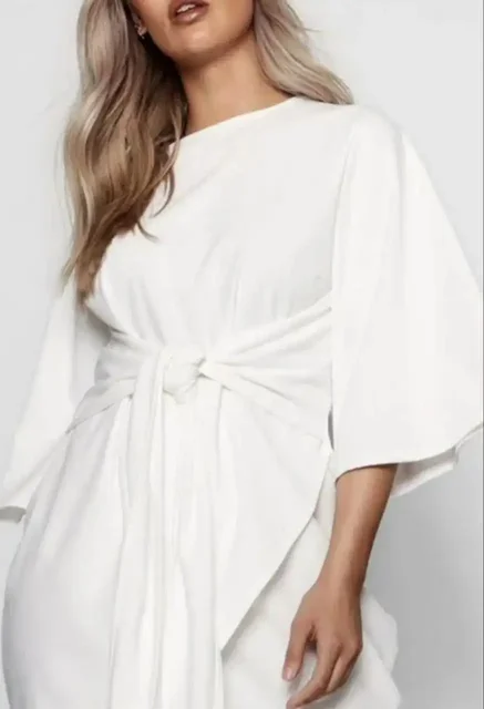 Оригинальное платье Boohoo р.54 белое - Платья в Красногорск