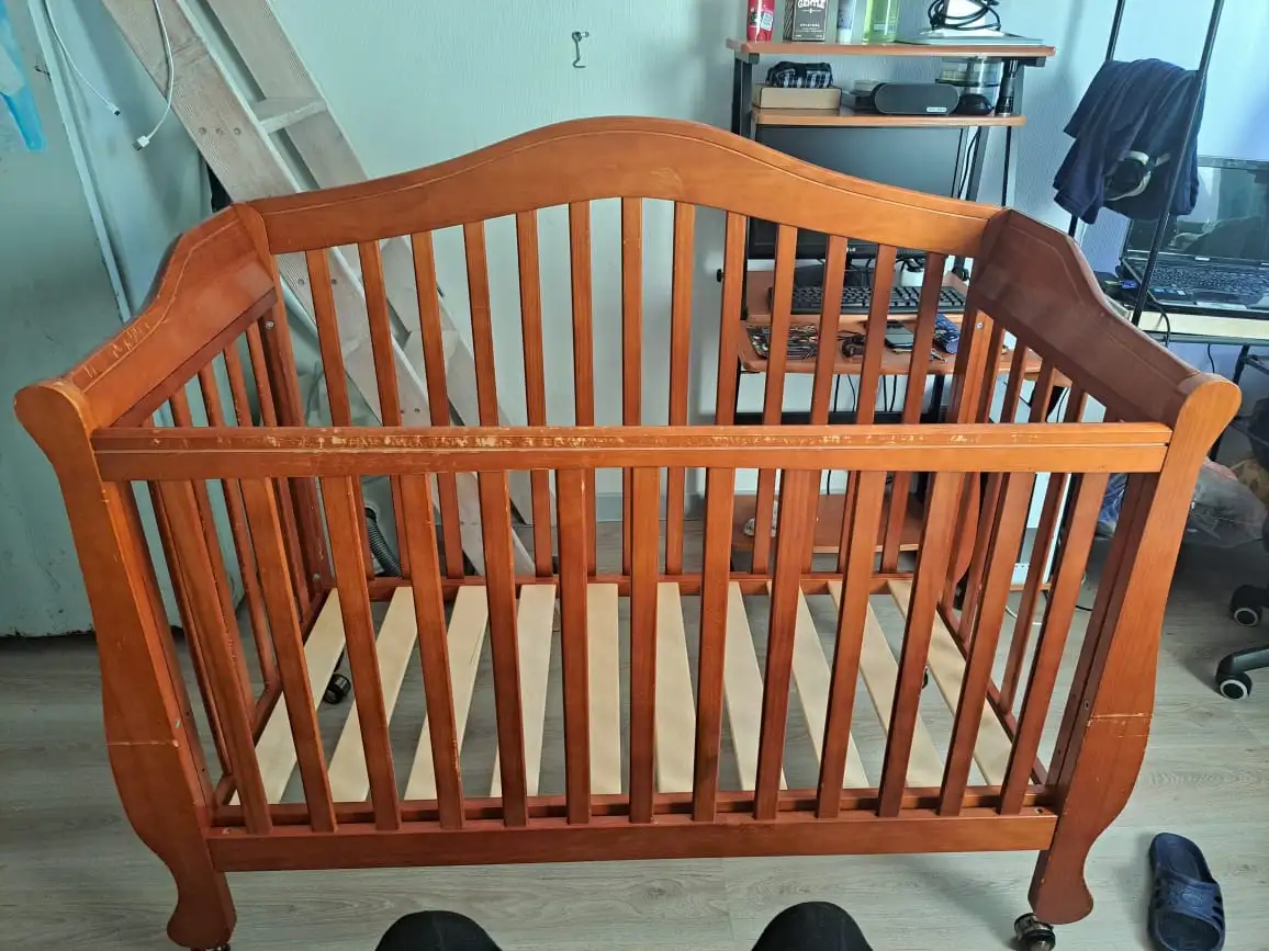 Детская кроватка с матрасом - Детская мебель (Товары для детей) в Красногорск