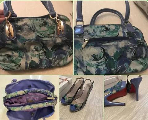 Сумка с цветами и босоножки 37 размера - частное объявление в Красногорск