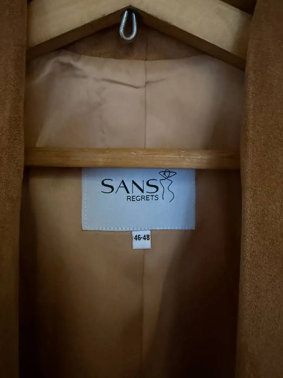 Жакет из премиум эко-замши размер 46/48 - Верхняя одежда (Одежда) в Красногорск