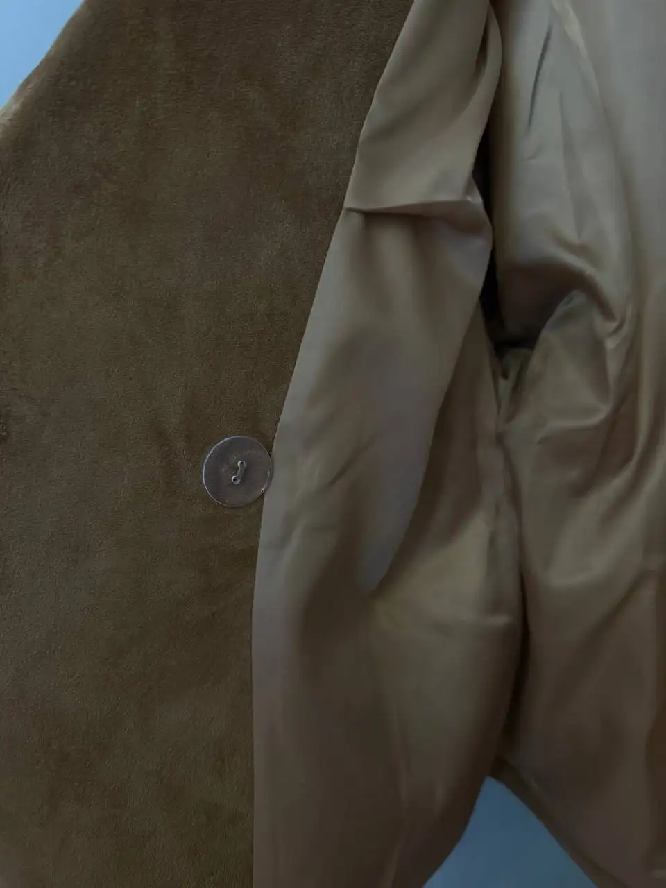 Жакет из премиум эко-замши размер 46/48 - Верхняя одежда (Одежда) в Красногорск